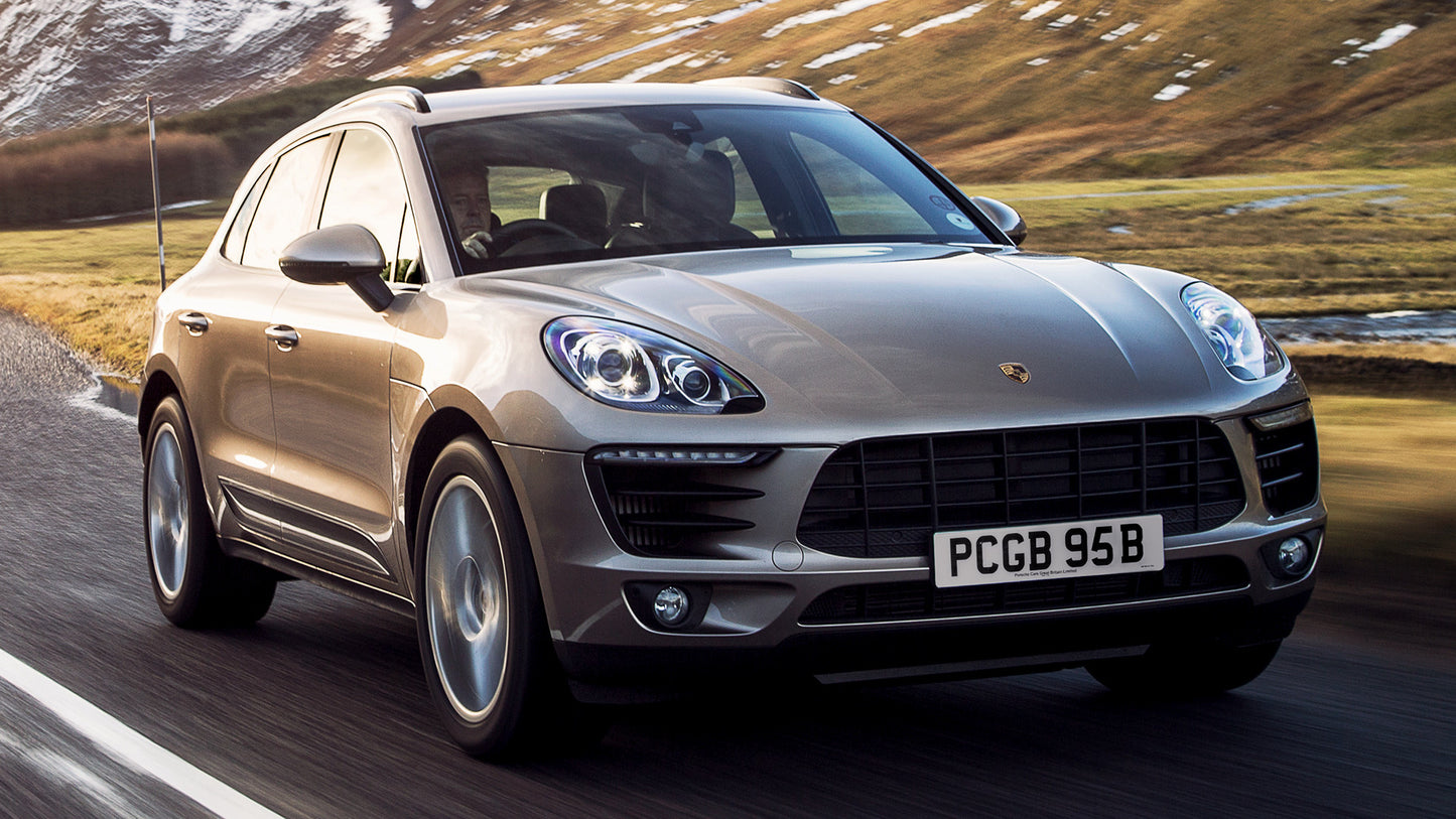 Porsche Macan S Uk Hd Art Keychain