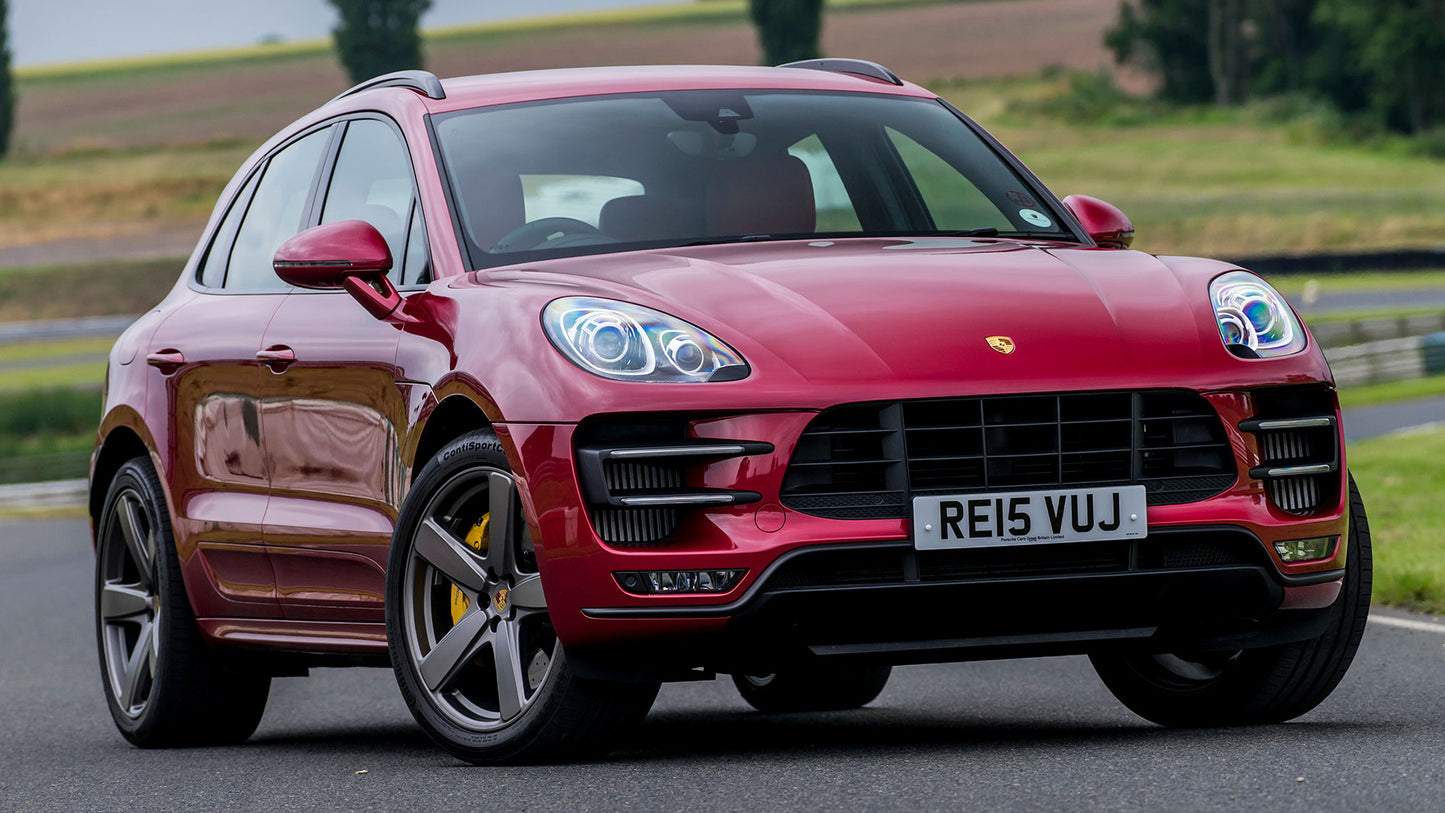 Porsche Macan Turbo Uk Hd Art Keychain