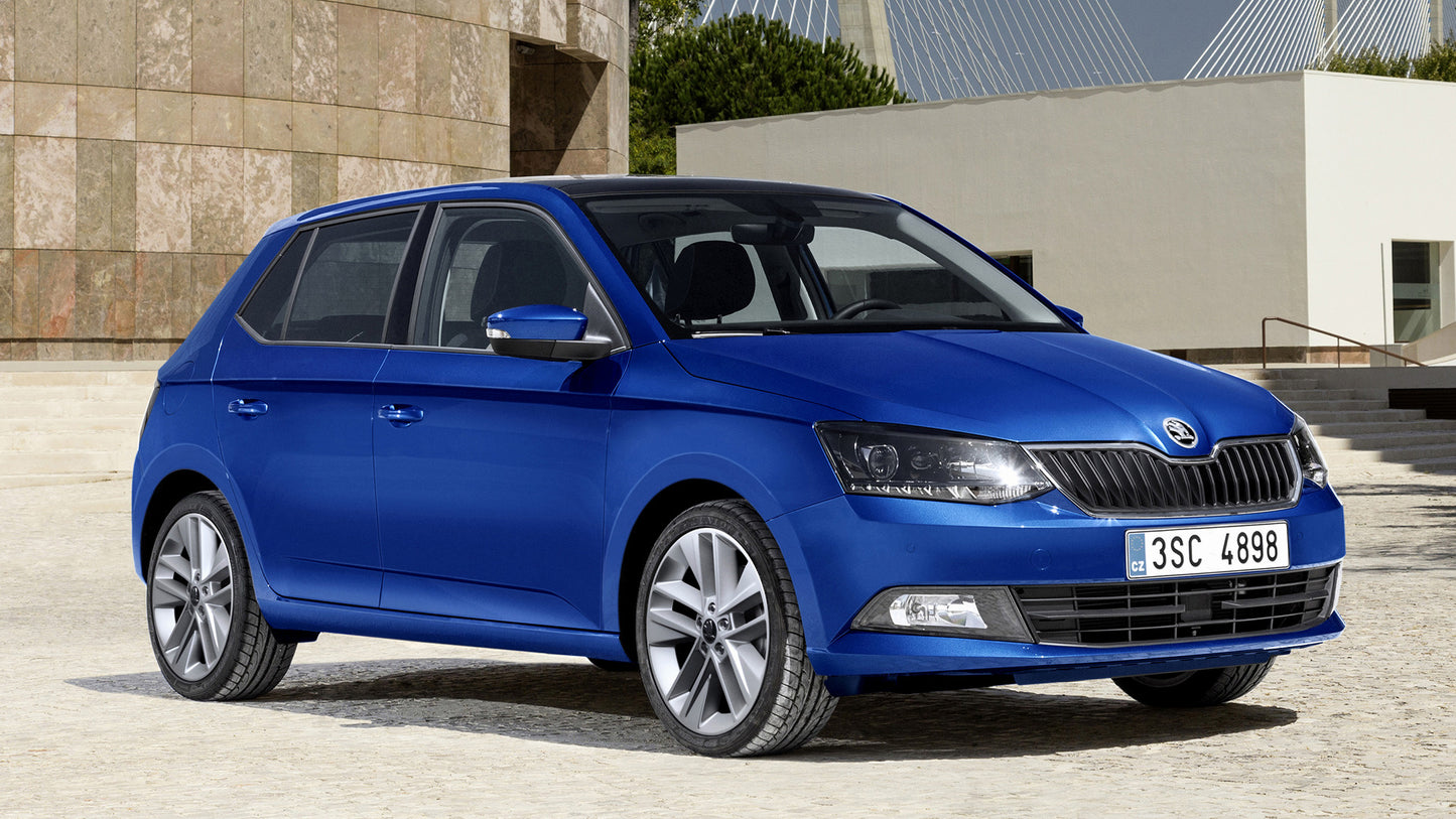 Skoda Fabia Hd Art Keychain