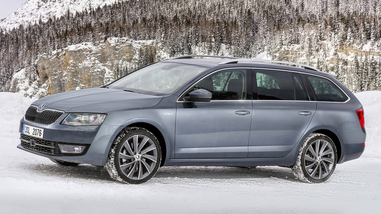 Skoda Octavia Combi Laurin And Klement Hd Art Keychain