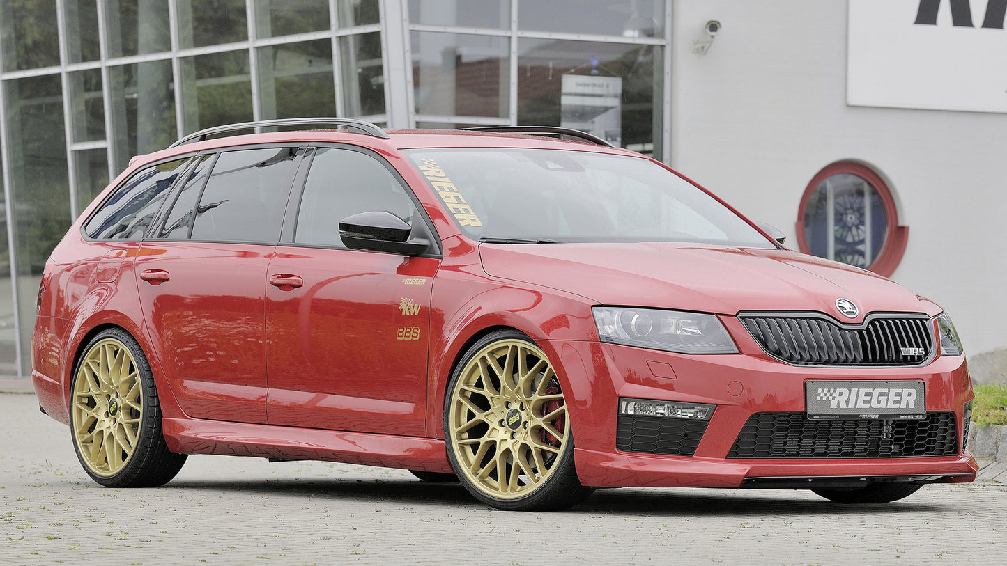 Skoda Octavia Rs Combi By Rieger Hd Art Keychain