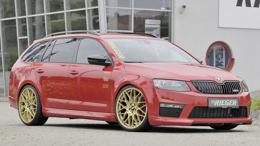 Skoda Octavia Rs Combi By Rieger Hd Art Keychain