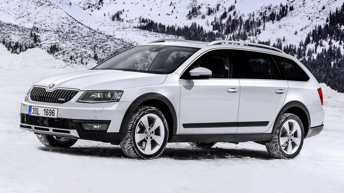 Skoda Octavia Scout Hd Art Keychain