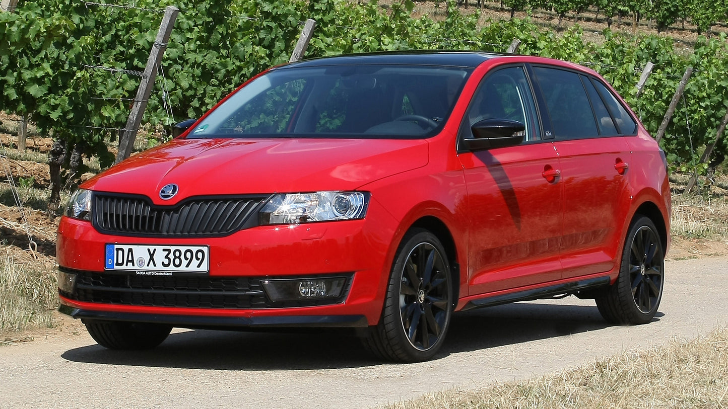 Skoda Rapid Spaceback Monte Carlo Hd Art Keychain