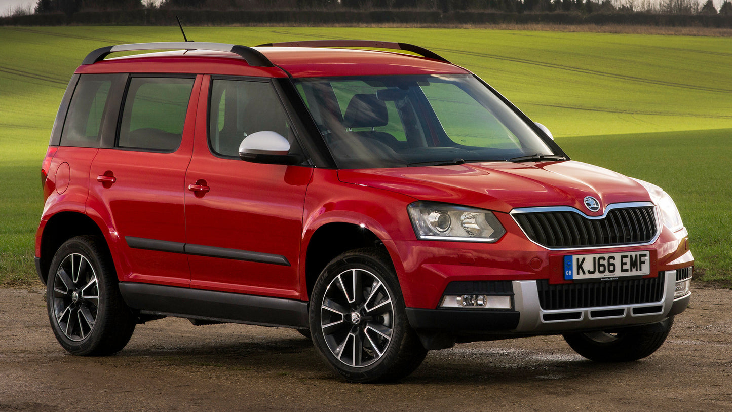 Skoda Yeti Outdoor Uk Hd Art Keychain