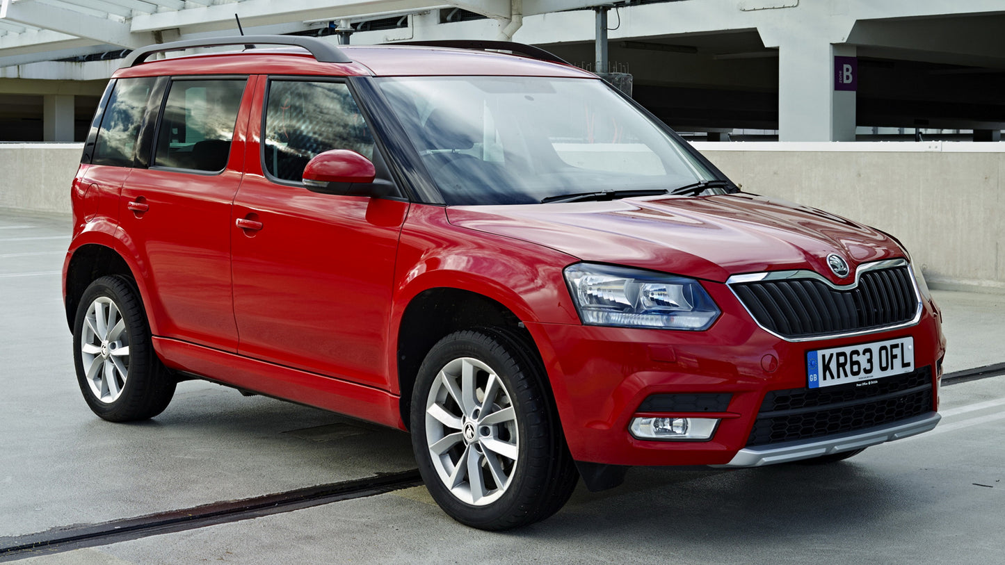 Skoda Yeti Uk Hd Art Keychain