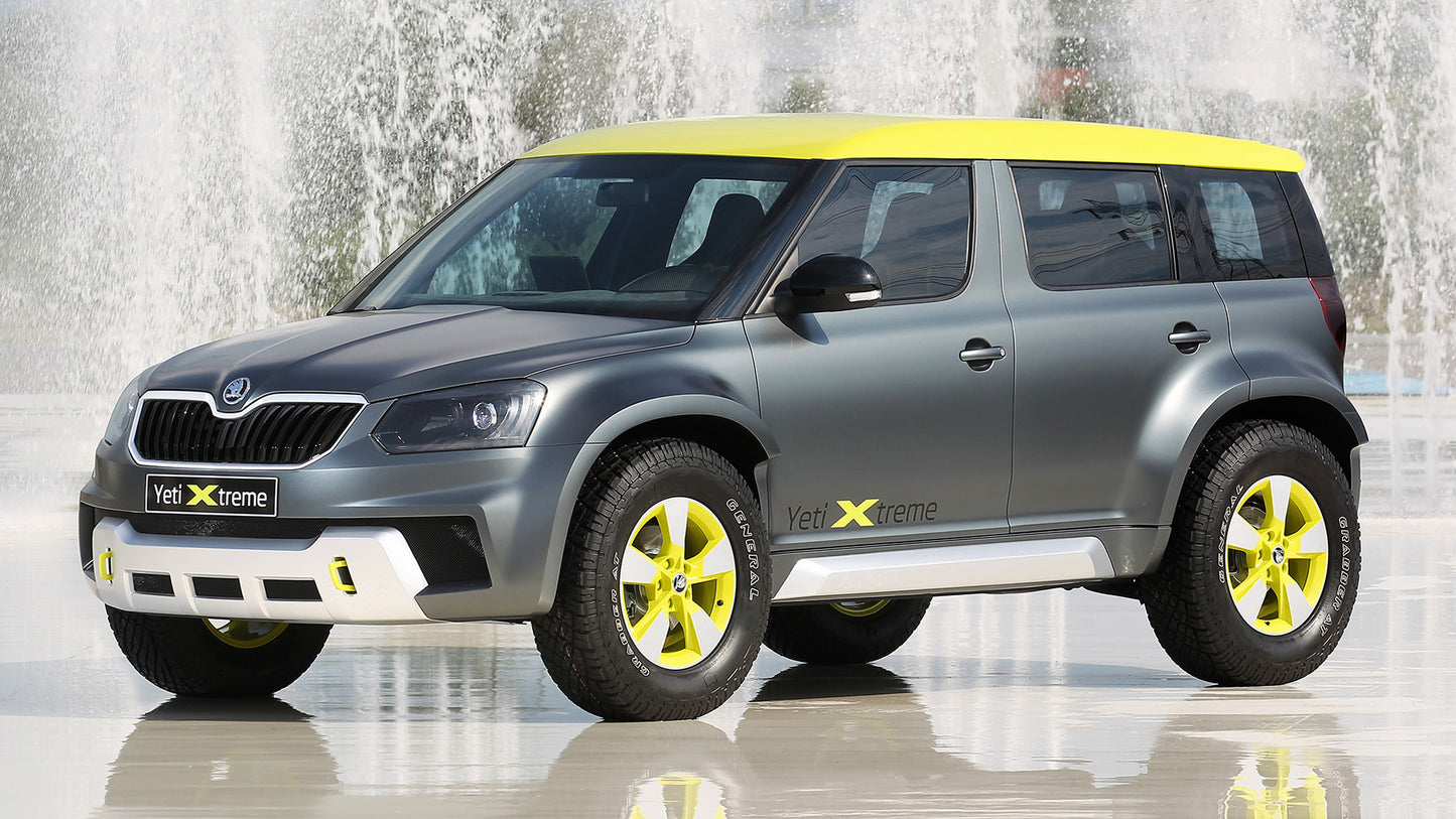 Skoda Yeti Xtreme Hd Art Keychain