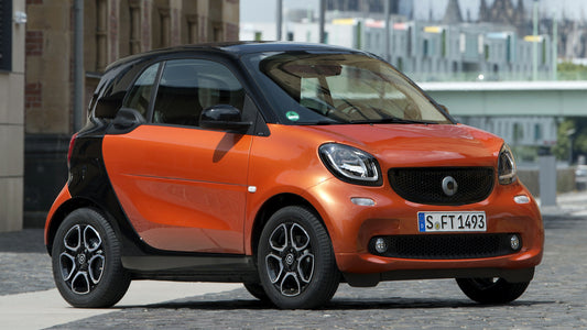 Smart Fortwo Prime Hd Art Keychain
