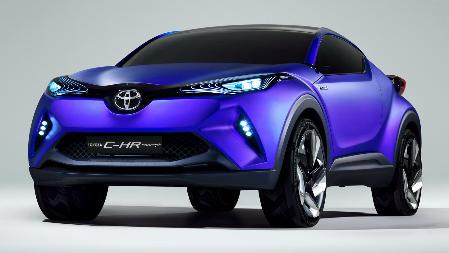 Toyota C Hr Concept Hd Art Keychain