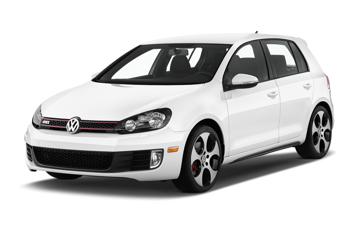 Volkswagen Gti Door Dsg Pzev Hatchback Angular Front Art Magnet