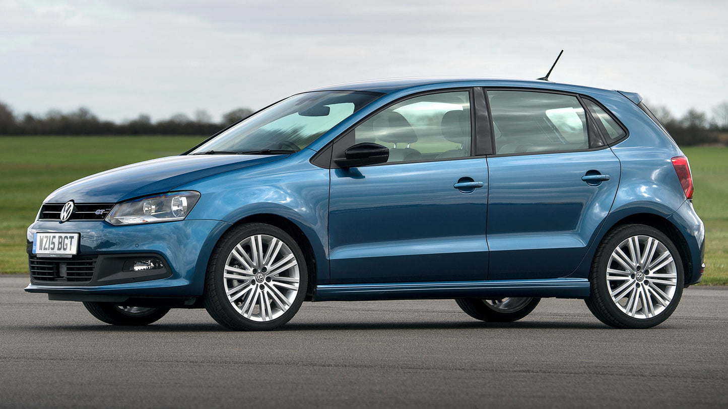 Volkswagen Polo Bluegt Door Uk Hd Art Keychain