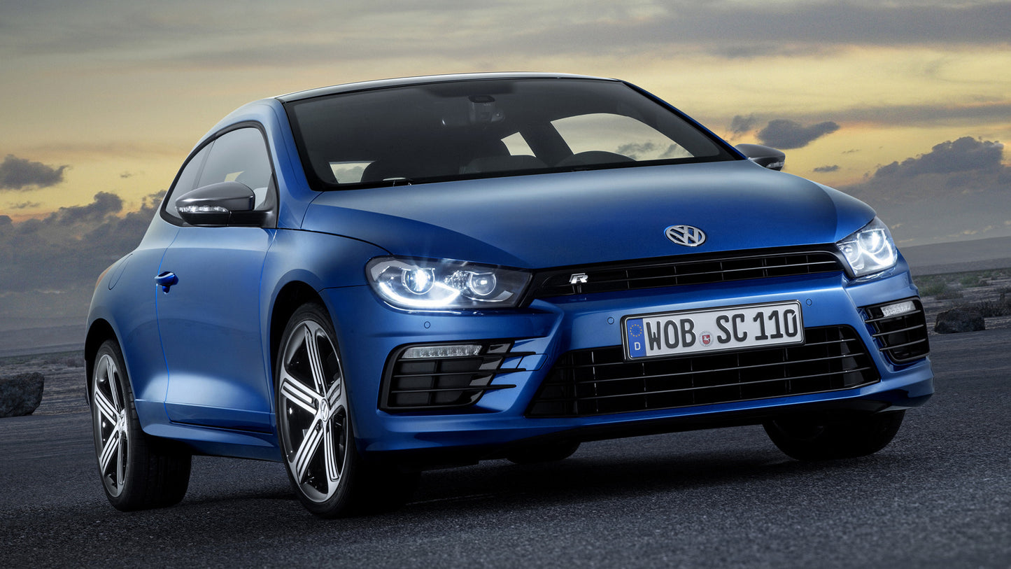 Volkswagen Scirocco R Hd Art Keychain