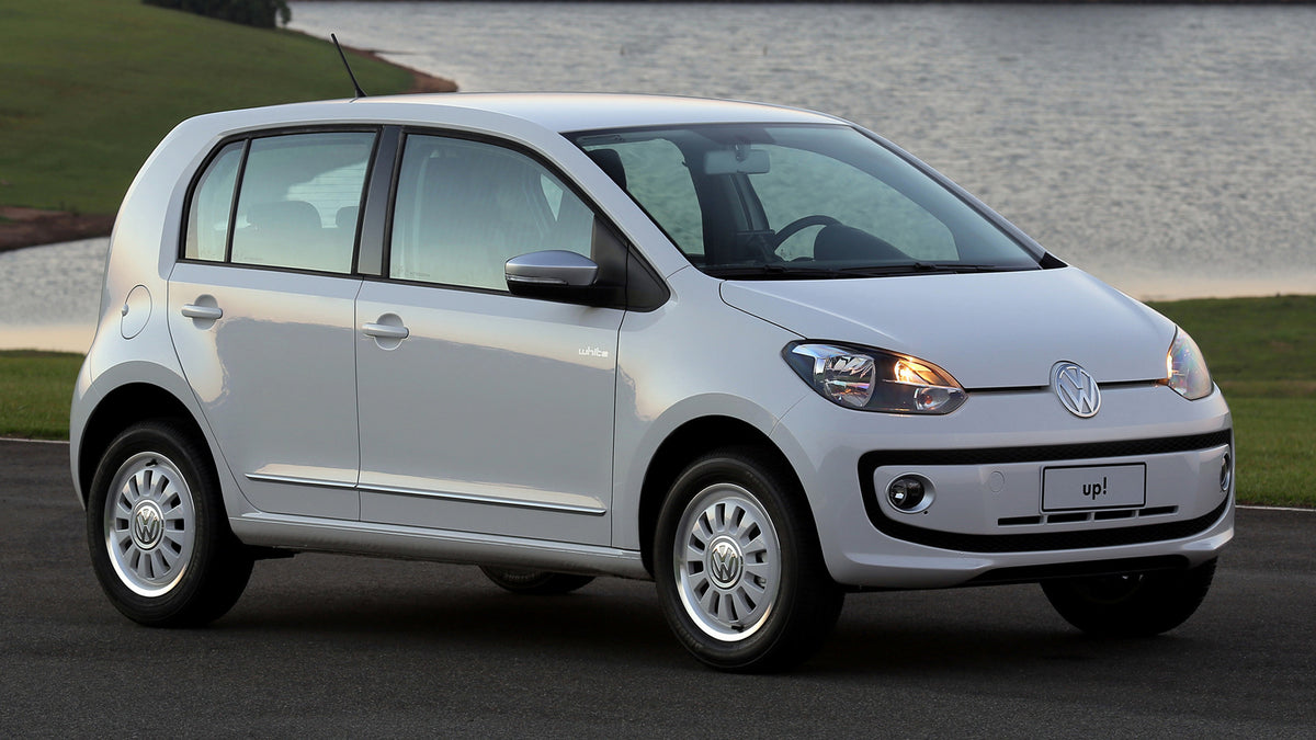Volkswagen White Up Door Br Hd Art Magnet