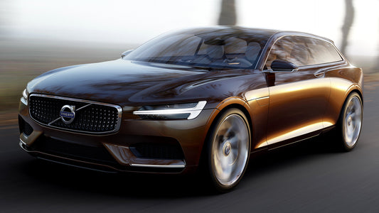 Volvo Concept Estate Hd Art Keychain