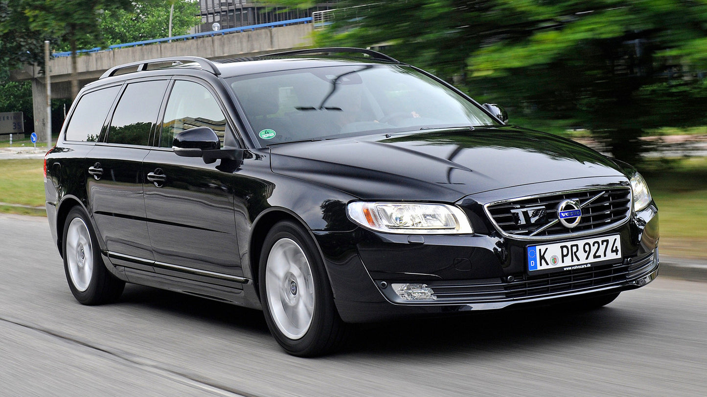 Volvo V70 Black Hd Art Keychain