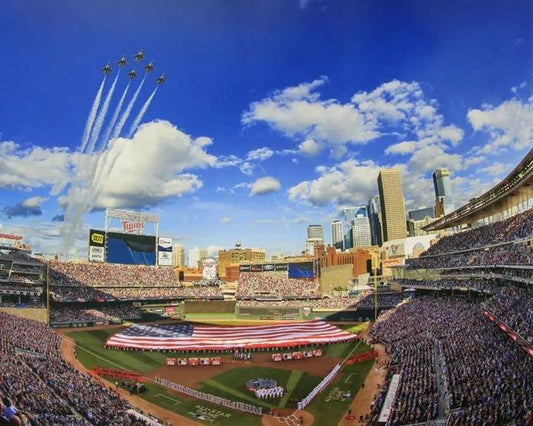 2014 All Star Game Target Field Glossy Keychain Minnesota Twins Stadium Keychain