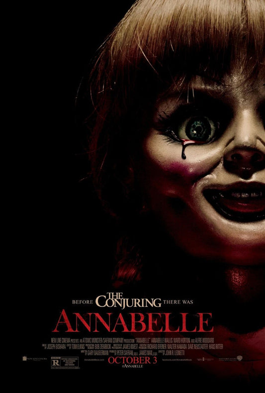 2014 Annabelle Movie Magnet Mia John Father Perez Evelyn