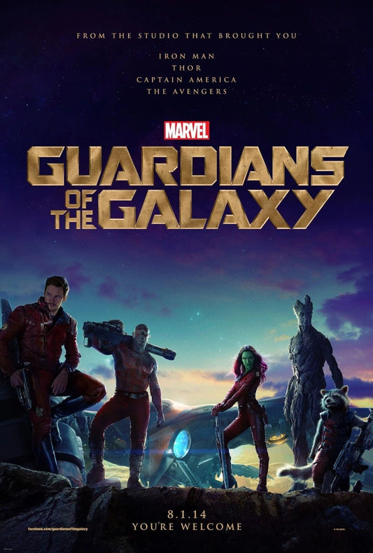 2014 Guardians Of The Galaxy Movie Keychain Marvel Star Lord Groot Gamora