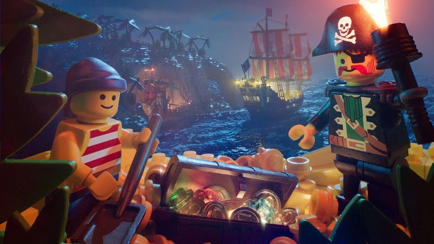 2014 Lego Movie Pirates Of Barracuda Bay 21322 Keychain 6285 6274 31109