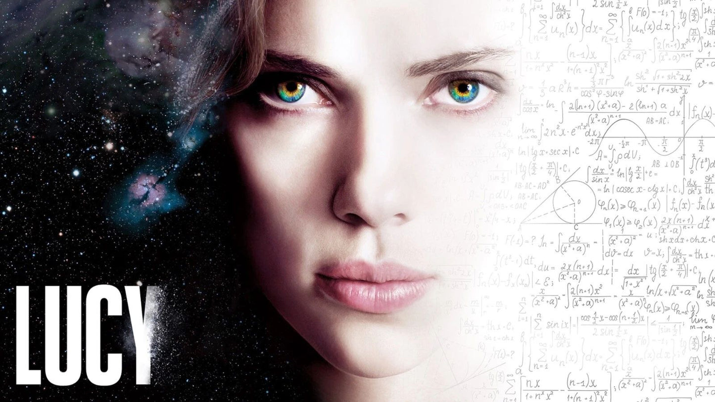 2014 Lucy Movie Keychain Scarlett Johansson Morgan Freeman Lucy Miller