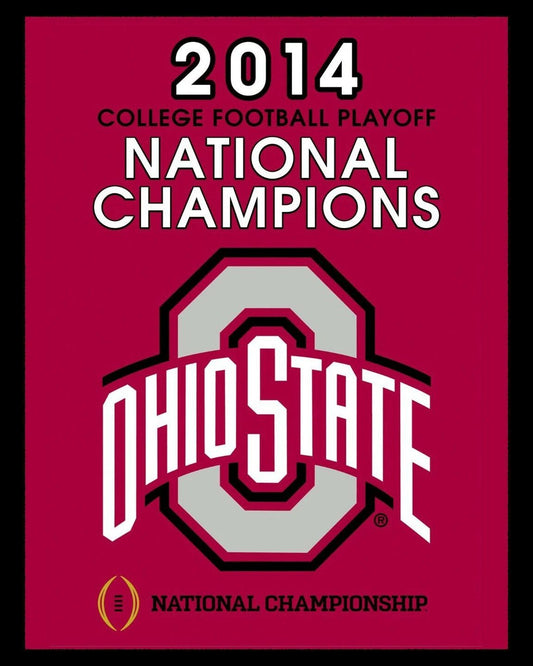 2014 Ohio State Buckeyes Team Keychain Picture Ncaa Football Champs