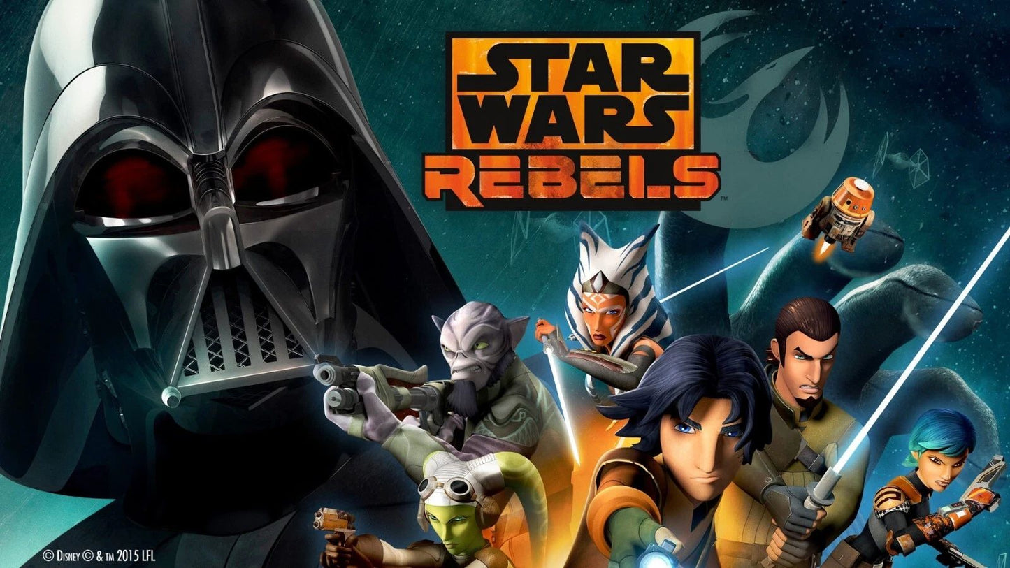 2014 Star Wars Rebels Keychain Kanan Jarrus Ezra Bridger Ahsoka Tano Zeb