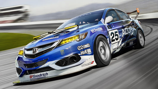 Acura Ilx Nasa Endurance Racer Hd Art Keychain