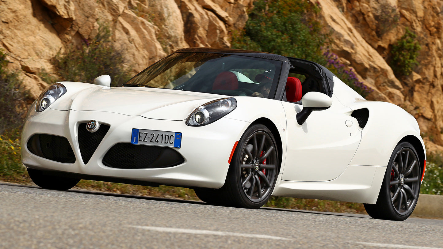 Alfa Romeo 4C Spider Hd Art Keychain