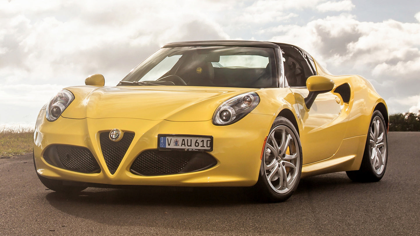 Alfa Romeo 4C Spider Au Hd Art Keychain