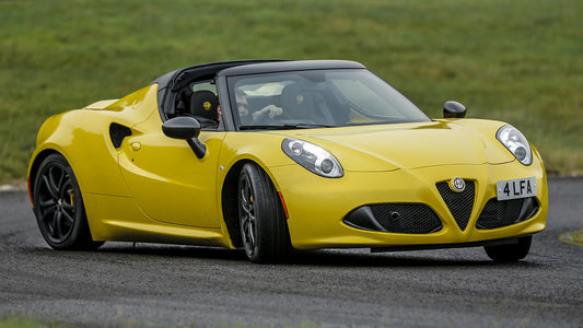 Alfa Romeo 4C Spider Uk Hd Art Keychain