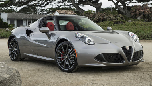 Alfa Romeo 4C Spider Us Hd Art Keychain