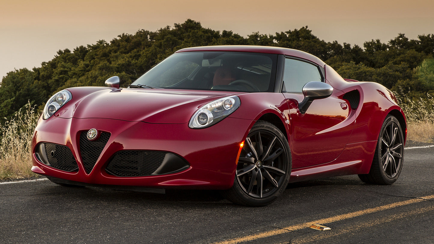 Alfa Romeo 4C Us Hd Art Keychain