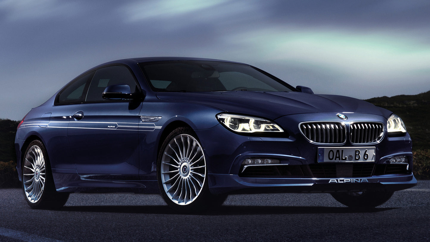 Alpina B6 Biturbo Coupe Hd Art Keychain