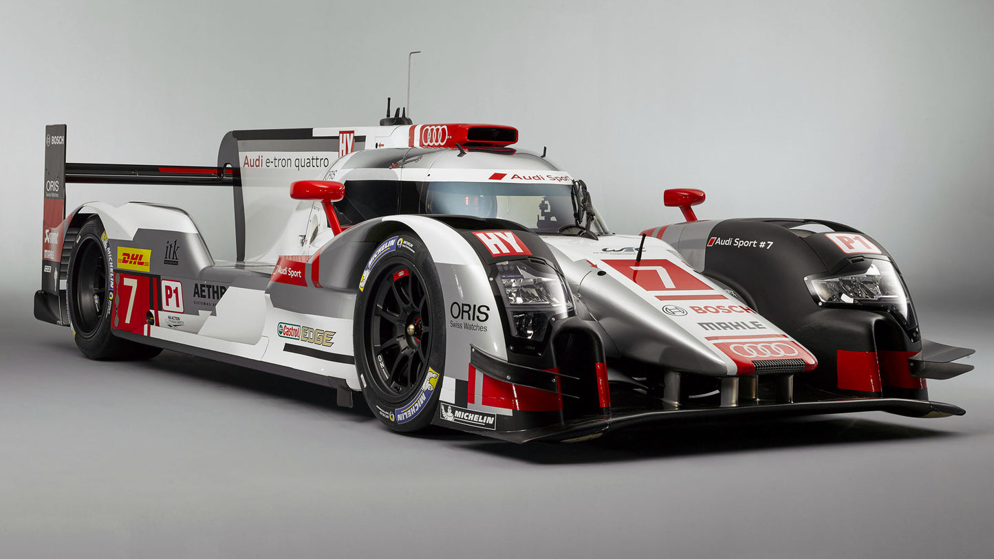 Audi R18 E Tron Quattro Hd Art Keychain