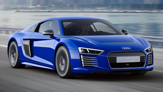 Audi R8 Coupe E Tron Piloted Driving Concept Hd Art Keychain