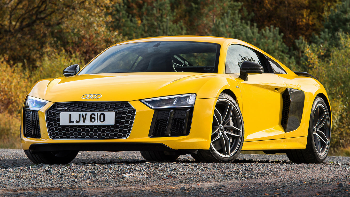 Audi R8 Coupe Plus Uk Hd Art Keychain