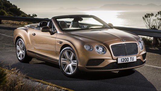 Bentley Continental Gt Convertible Hd Art Keychain