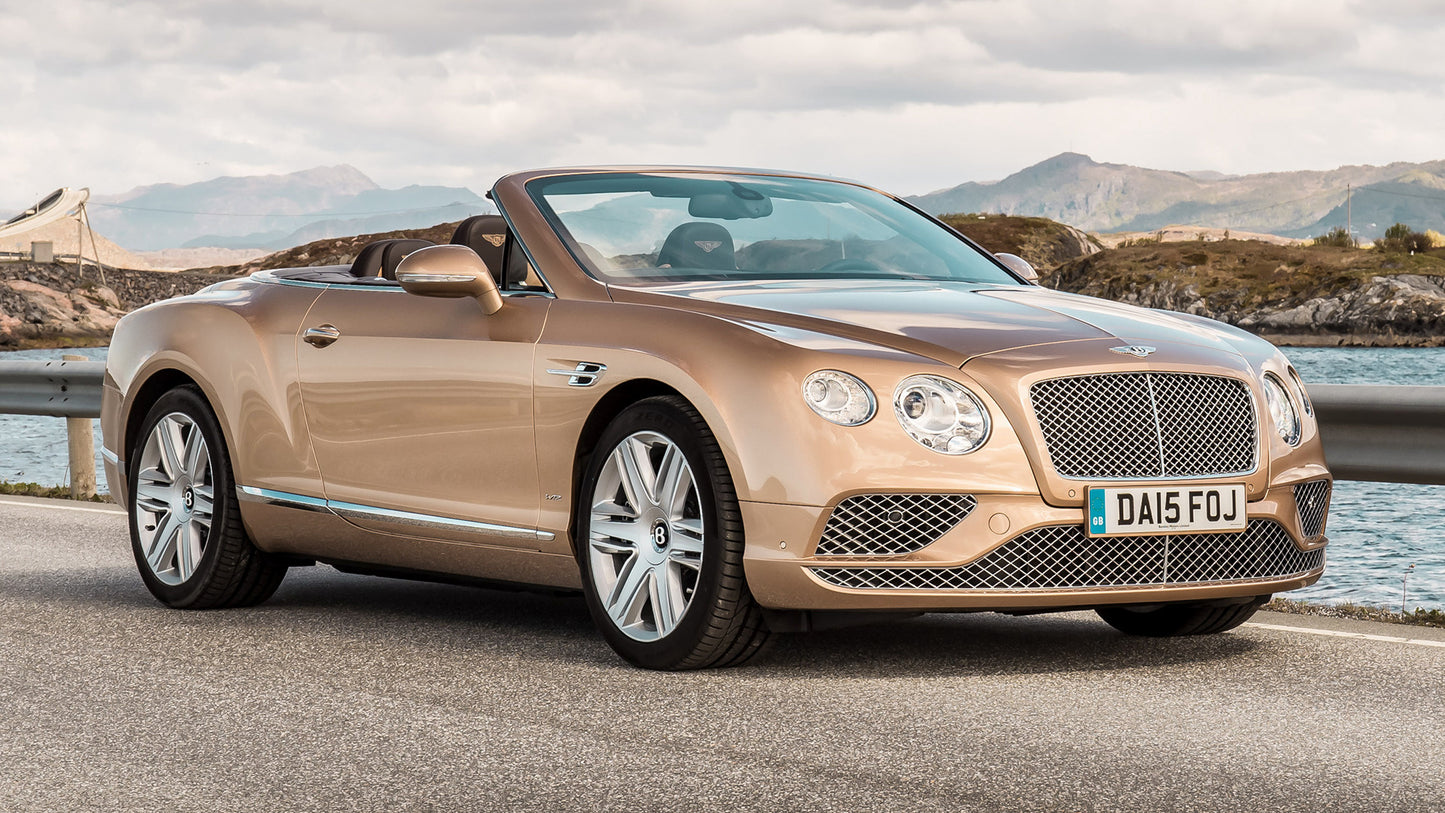 Bentley Continental Gt Convertible Hd Art Keychain