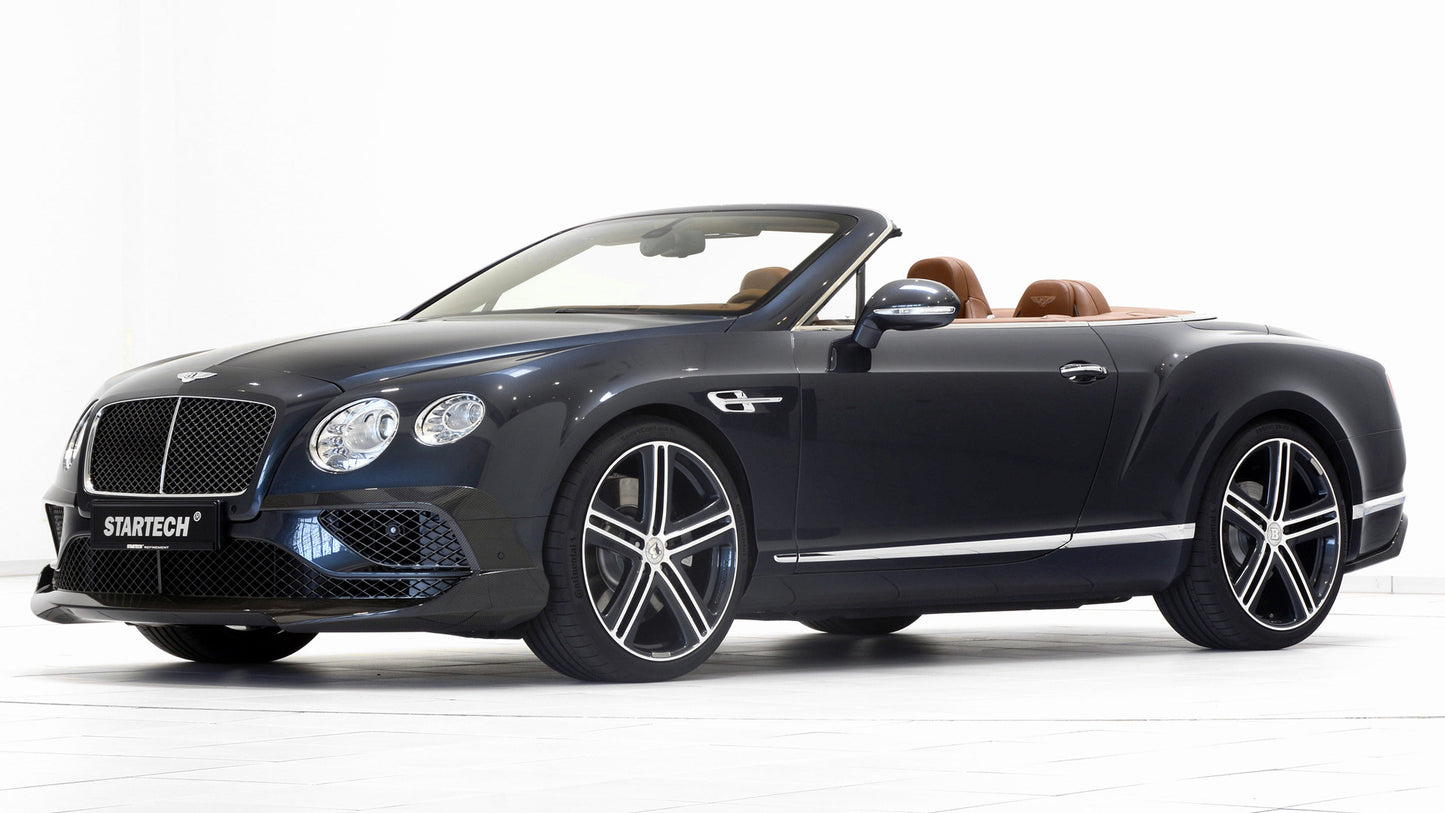 Bentley Continental Gt Convertible By Startech Hd Art Keychain