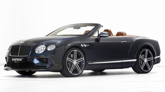 Bentley Continental Gt Convertible By Startech Hd Art Keychain