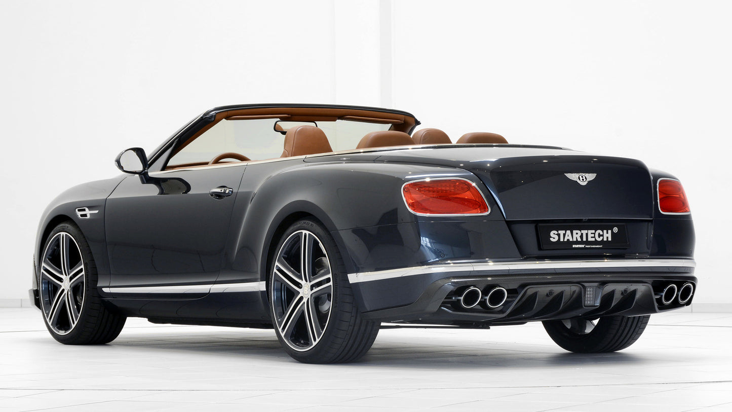 Bentley Continental Gt Convertible By Startech Hd Art Keychain