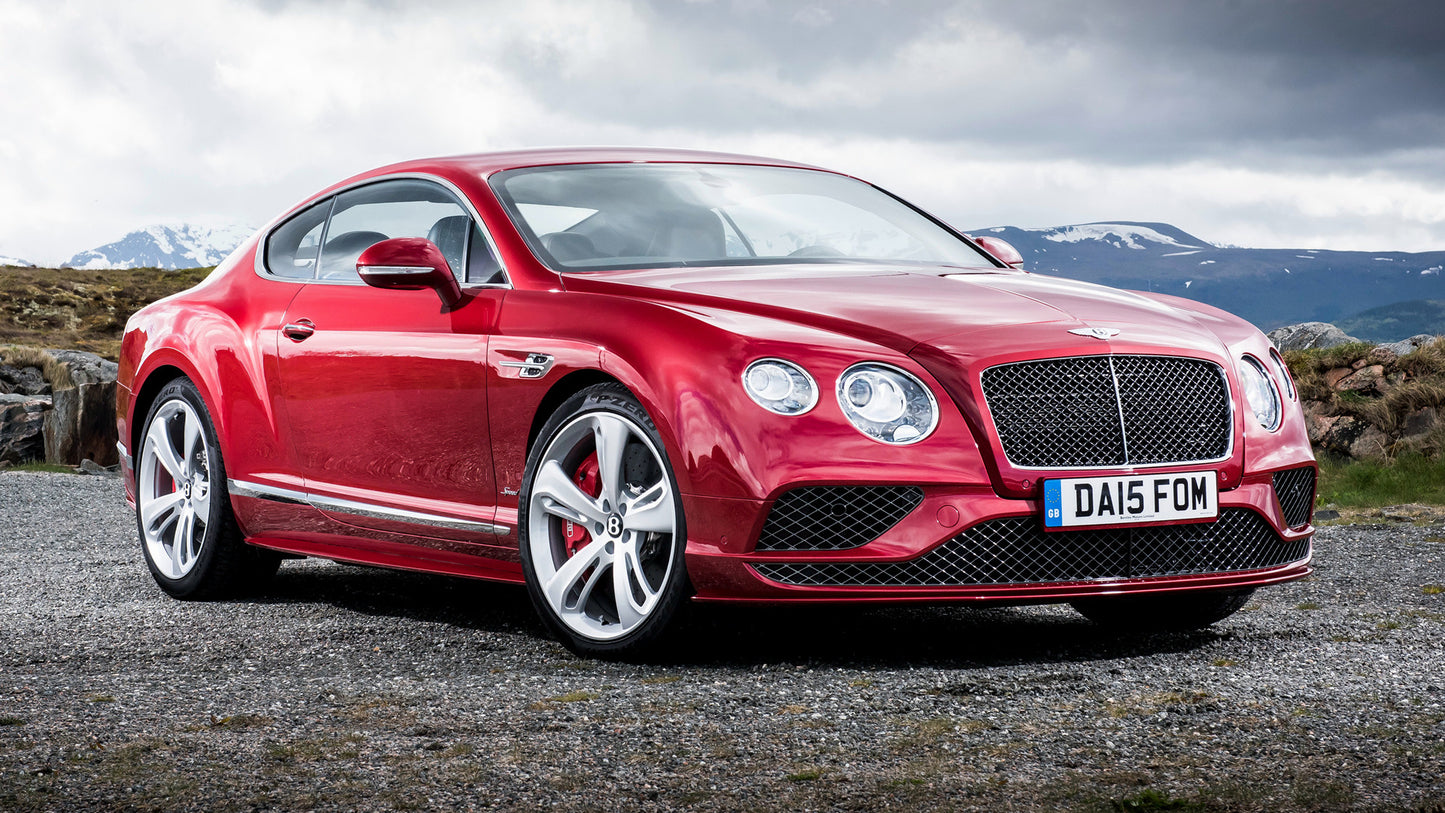 Bentley Continental Gt Speed Hd Art Keychain