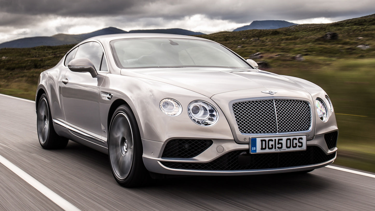 Bentley Continental Gt Uk Hd Art Keychain