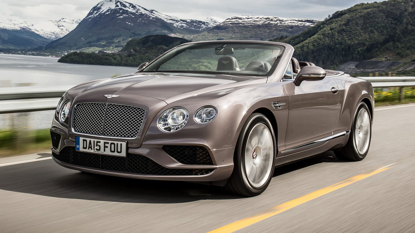 Bentley Continental Gt V8 Convertible Hd Art Keychain