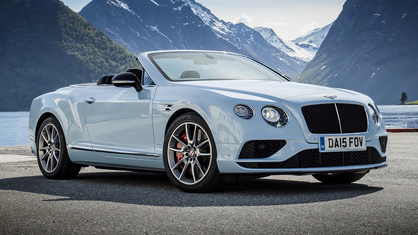 Bentley Continental Gt V8 S Convertible Hd Art Keychain