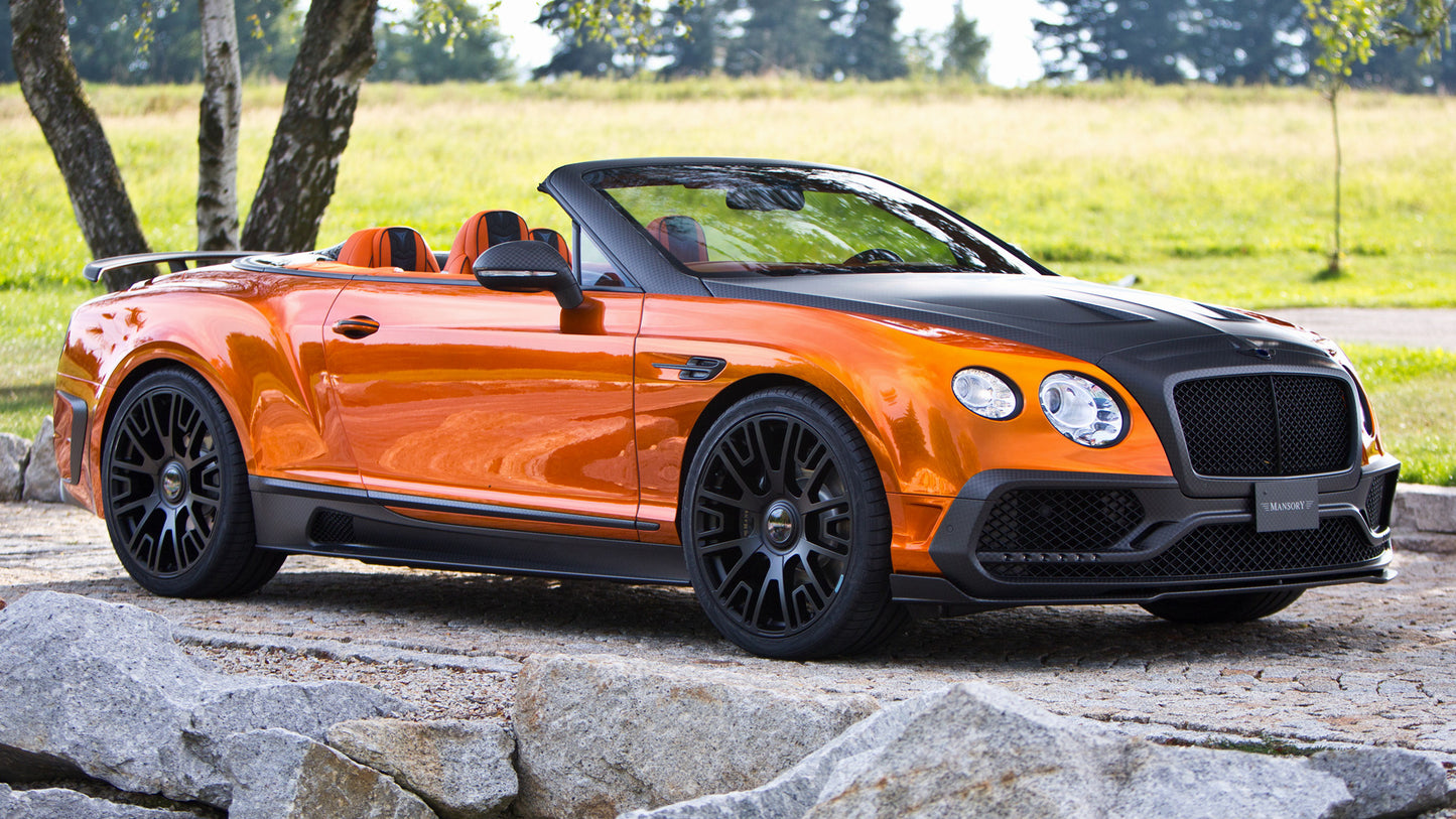 Bentley Continental Gtc By Mansory Hd Art Keychain
