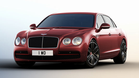 Bentley Flying Spur V8 Beluga Hd Art Keychain