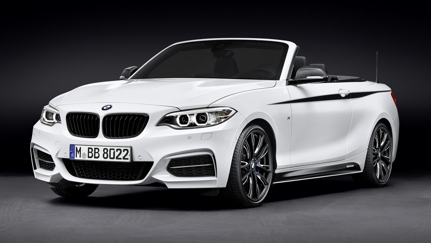 Bmw Series Convertible With M Performance Parts Hd Art Keychain