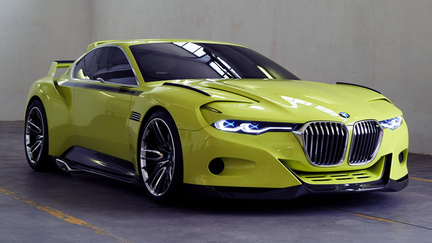 Bmw Csl Hommage Hd Art Keychain