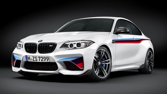 Bmw M2 Coupe With M Performance Parts Hd Art Keychain